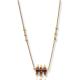 Sukshma Eleganz: Handmade 22k Gold Pendant-Earrings Set
